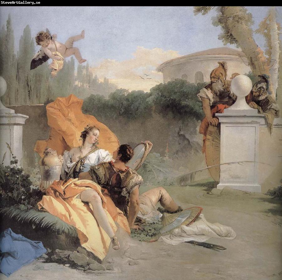 Giovanni Battista Tiepolo NA ER where more and Amida in the garden